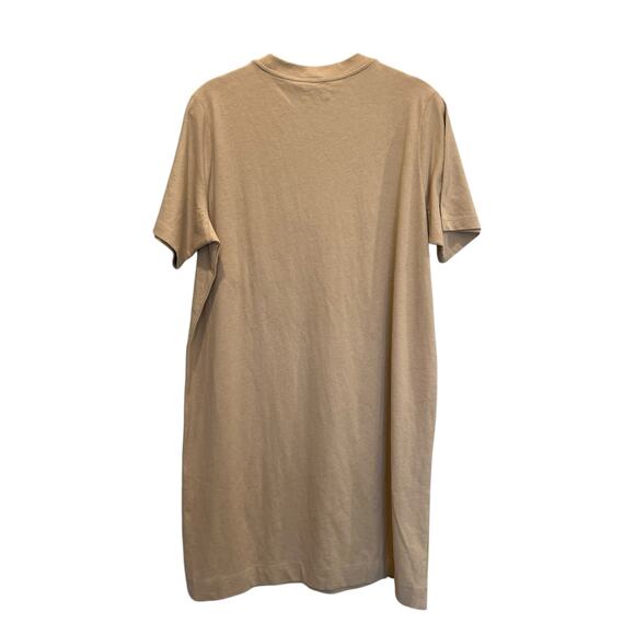 Everlane The Weekend Tee Dress Warm Khaki Women's M NWT - Picture 4 of 10
